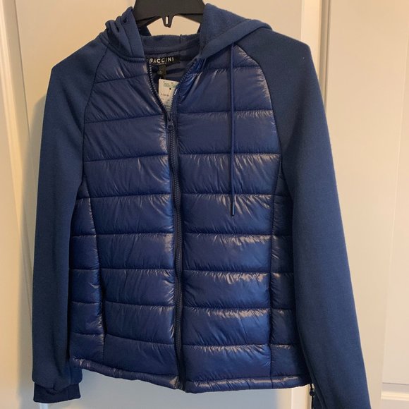 Baccini Other - Knit and Bubble Hoodie